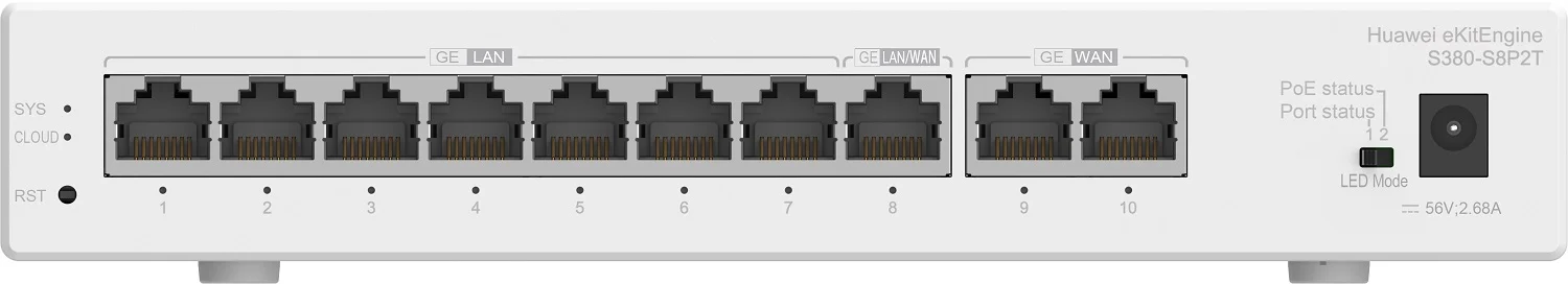 Φωτογραφία προϊόντος: HUAWEI eKitEngine Gateway S380-S8P2T