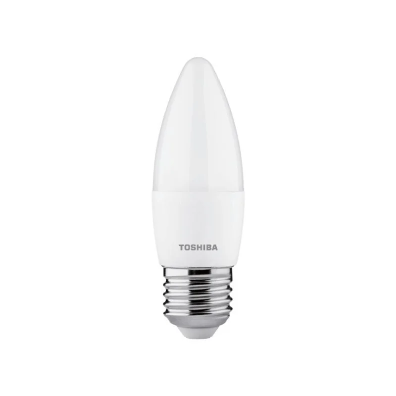 Φωτογραφία προϊόντος: Toshiba LED E27 C37 4000K 7W (Φυσικό Λευκό) (DELS-CD4400727AE21)