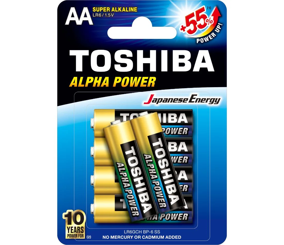 Φωτογραφία προϊόντος: TOSHIBA LR6GCH BP6
