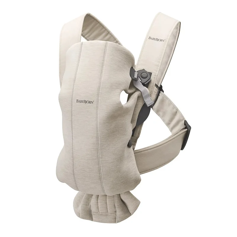 Φωτογραφία προϊόντος: BabyBjorn Μάρσιπος Mini 3D Jersey, Light beige