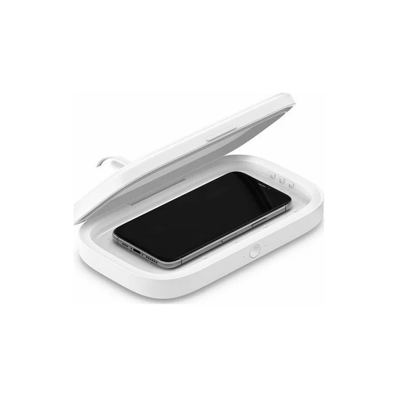 Φωτογραφία προϊόντος: Belkin Ασύρματος Φορτιστής & Αποστειρωτής Κινητών (Qi Pad) 10W White (WIZ011btWH)