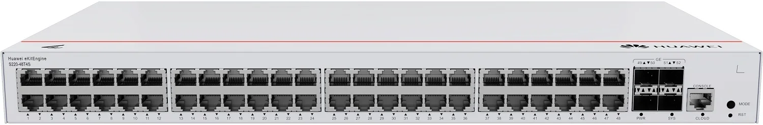 Φωτογραφία προϊόντος: HUAWEI eKitEngine Switch S220-48T4S