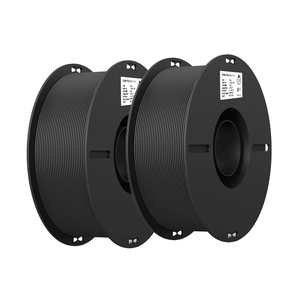 Φωτογραφία προϊόντος: Creality3D EN-PLA Value Pack Ender 3D Printer Filament 1+1kg Black - Black (3301010346)
