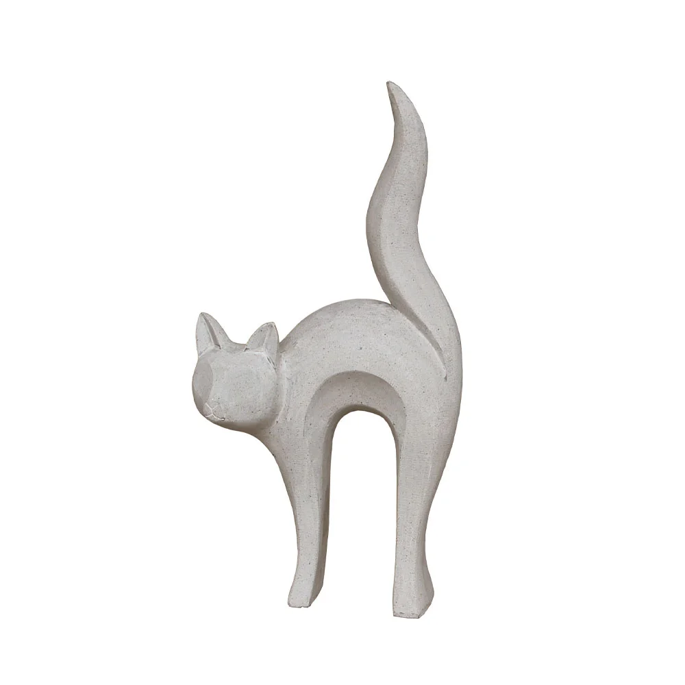 Φωτογραφία προϊόντος: CAT STATUE ΔΙΑΚΟΣΜΗΤΙΚΗ ΓΑΤΑ 31x15x62cm ΤΕΧΝΗΤΗ ΠΕΤΡΑ ΓΚΡΙ ΑΝΟΙΧΤΟ