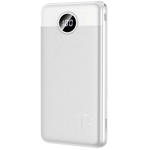 Φωτογραφία προϊόντος: Charmast Powerbank 10000mAh PD 20W LED Screen Display White