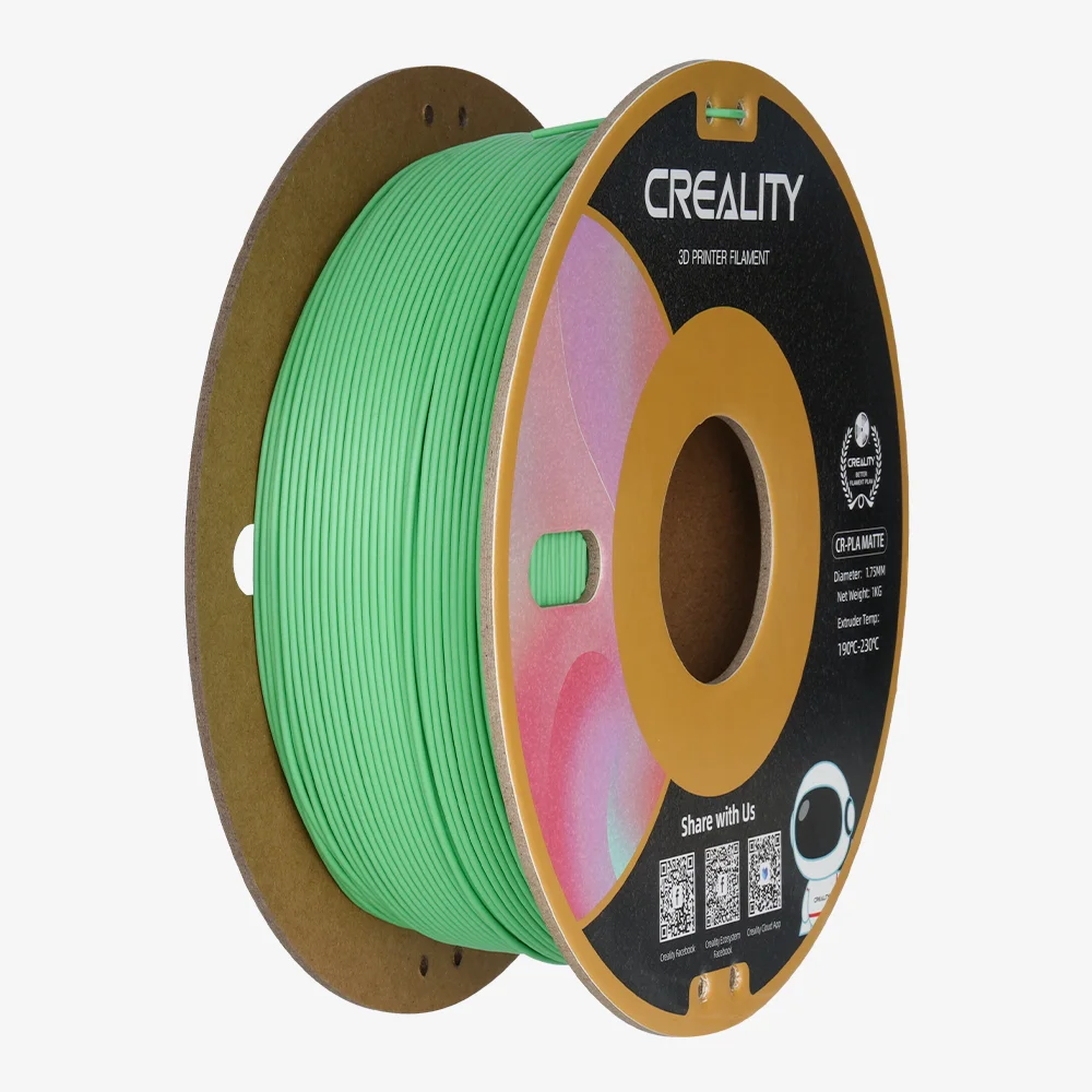 Φωτογραφία προϊόντος: CREALITY CR-PLA Matte Avocado Green, 3D Printer Filament 1 kg Spool,1.75mm (3301010301)