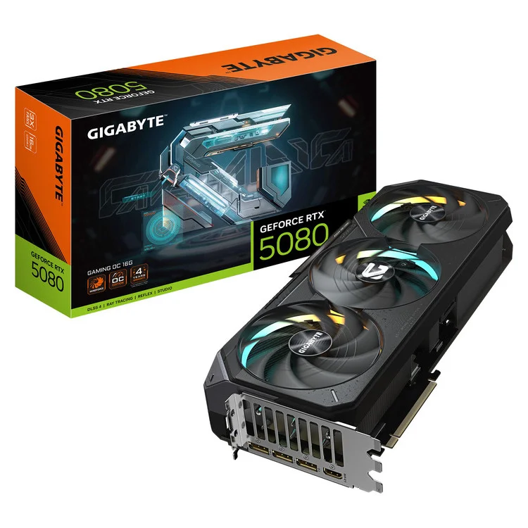 Φωτογραφία προϊόντος: GIGABYTE VGA GV-N5080GAMING OC-16GD, 16GB , GDDR7