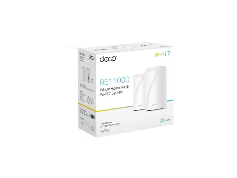 Φωτογραφία προϊόντος: Tp-Link BE9300 Whole Home Mesh WiFi 7 System (DECO BE65(2-PACK))
