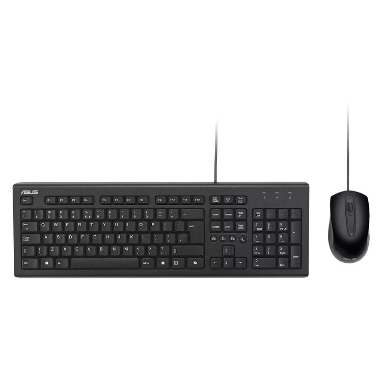 Φωτογραφία προϊόντος: ASUS keyboard and mouse wired U2000 Greek copilot