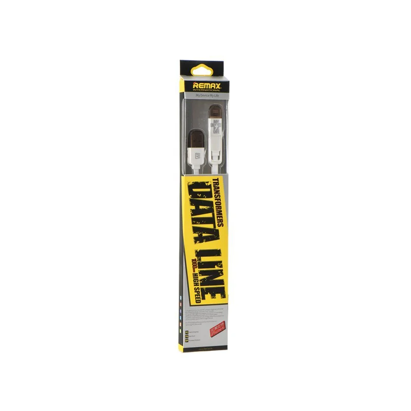 Φωτογραφία προϊόντος: REMAX Transformers 2in1 8Pin Data-Cable White
