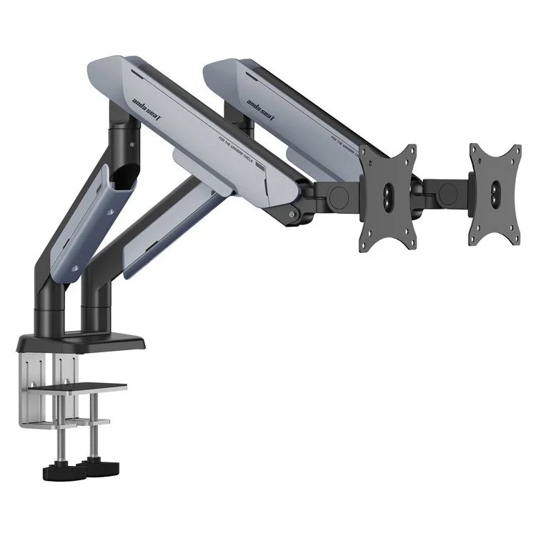 Φωτογραφία προϊόντος: ANDA SEAT Monitor ARM / Stand A9-2S Black- Titanium Dual, Weight Capacity (per Screen): 2-15kg