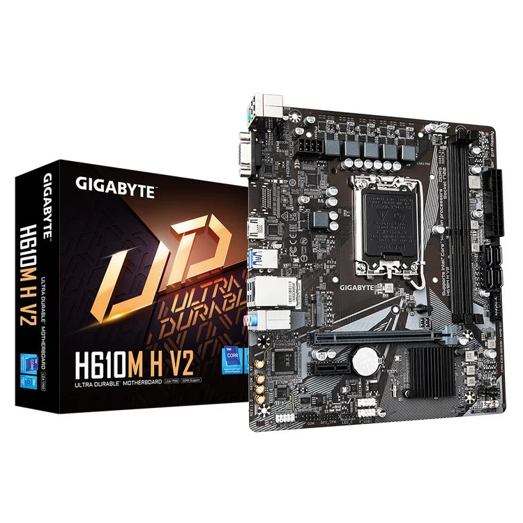 Φωτογραφία προϊόντος: GIGABYTE MOTHERBOARD H610M H V2 DDR5 ,1700 ,MATX