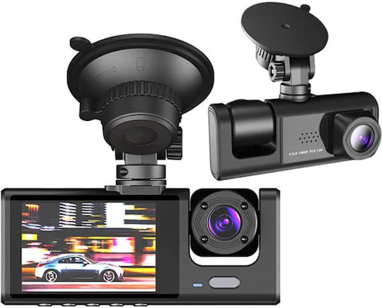 Φωτογραφία προϊόντος: Κάμερα DVR Αυτοκινήτου 1080P με Οθόνη για Παρμπρίζ με Βεντούζα HQNB-01