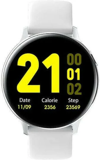 Φωτογραφία προϊόντος: Andowl X2 44mm Smartwatch με Παλμογράφο (Λευκό)