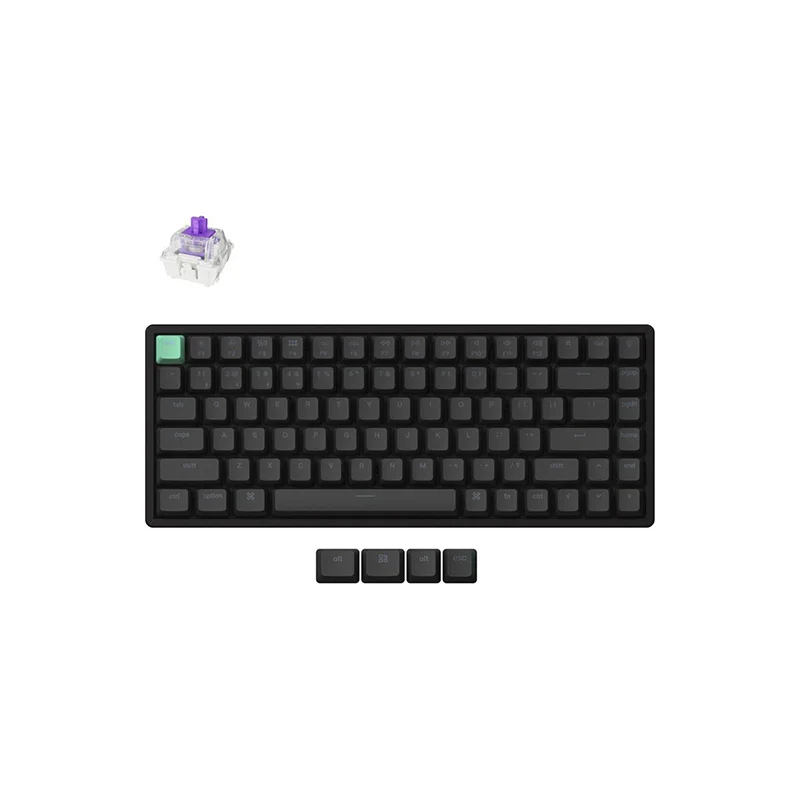 Φωτογραφία προϊόντος: Keychron K2 HE (K2H-J1) Wireless Custom Keyboard Magnetic Hall Effect RGB 75% US