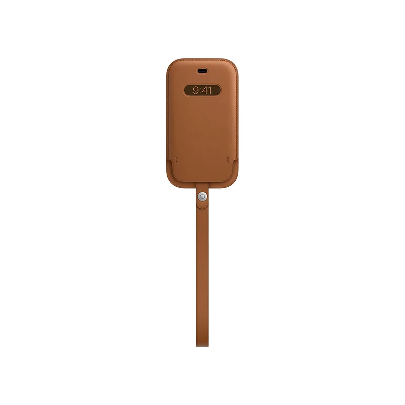 Φωτογραφία προϊόντος: Apple Θήκη για iPhone 12 mini Leather Sleeve with MagSafe Saddle Brown (MHMP3ZM/A)