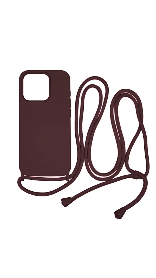 Φωτογραφία προϊόντος: Vivid CrossBody Cover Apple iPhone 15 Pro Wine Red