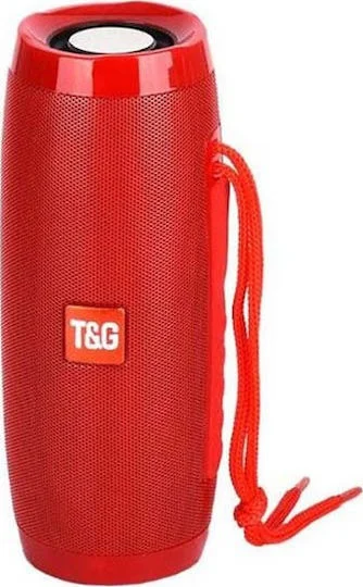 Φωτογραφία προϊόντος: T+G TG-157 Ηχείο Bluetooth 10W με Διάρκεια Μπαταρίας έως 3 ώρες Κόκκινο