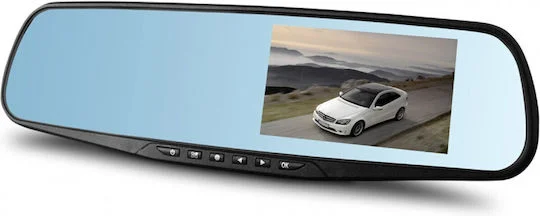Φωτογραφία προϊόντος: Vehicle Blackbox Dvr Σετ Καθρέπτης με Κάμερα DVR Αυτοκινήτου 1080P με Οθόνη 4.3" με Κλιπ + Κάμερα Οπισθοπορείας
