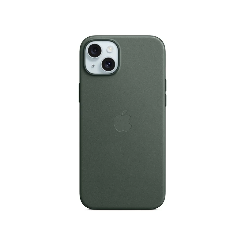 Φωτογραφία προϊόντος: Apple FineWoven Θήκη για iPhone 15 Plus with MagSafe Evergreen (MT4F3ZM/A)