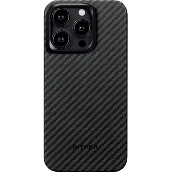 Φωτογραφία προϊόντος: Pitaka MagEZ Case 4 Apple iPhone 15 Pro Black / Grey / Twill (KI1501P)