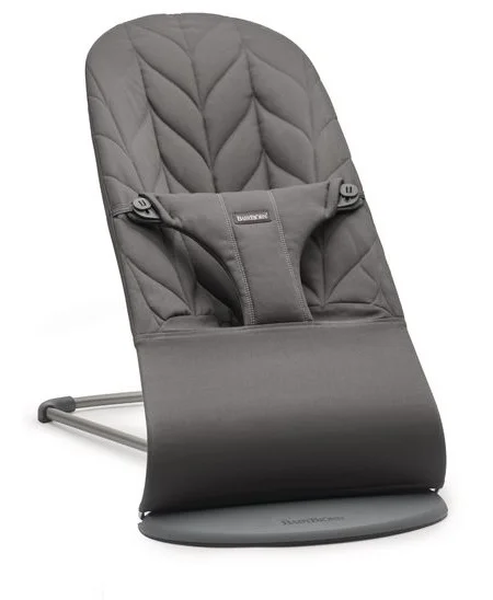 Φωτογραφία προϊόντος: BabyBjorn Ριλάξ Bliss, Woven, Petal quilt, Anthracite