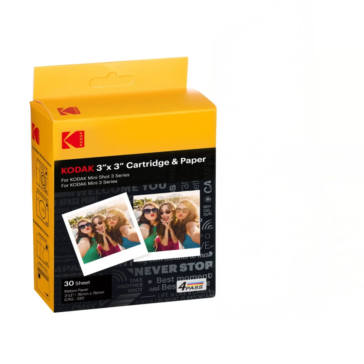 Φωτογραφία προϊόντος: Kodak 30 Photo Cartridge for Mini Shot Combo Printers and Cameras C300/C300r (7.6 x 7.6cm)