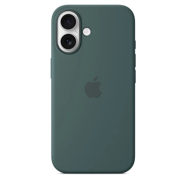Φωτογραφία προϊόντος: Apple iPhone 16 Silicone Case with MagSafe Lake Green