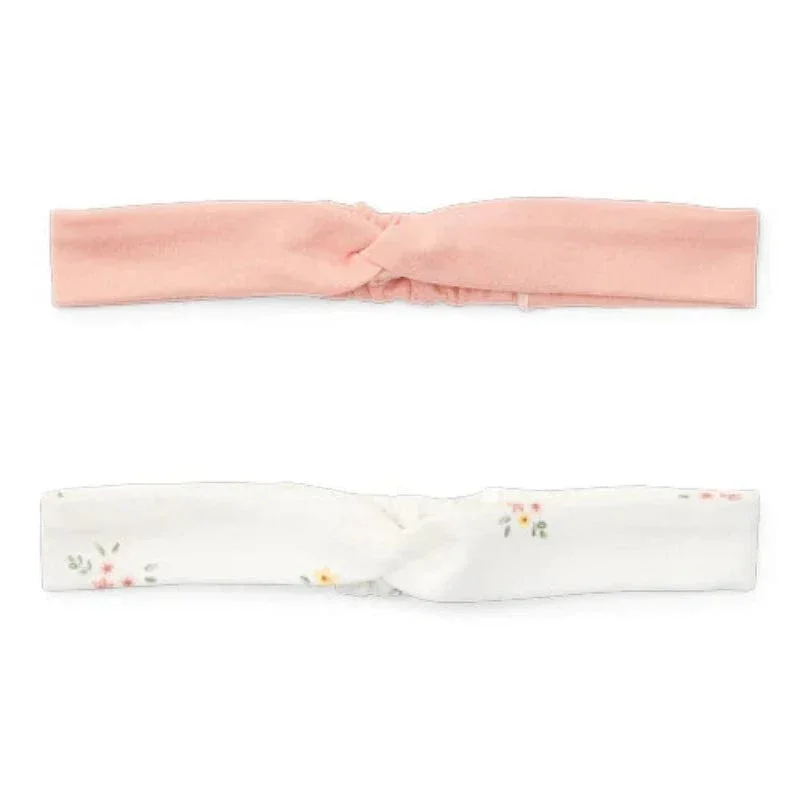 Φωτογραφία προϊόντος: LITTLE DUTCH. σετ 2 κορδέλες white meadows/flower pink No1(74/86)