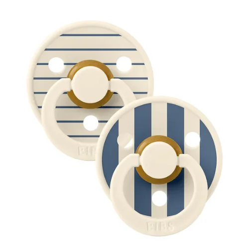 Φωτογραφία προϊόντος: BIBS – STUDIO COLLECTION ΣΕΤ ΠΙΠΙΛΕΣ 2ΤΜΧ – PIN STEEL BLUE MIX- ΣΤΡΟΓΓΥΛΗ No2
