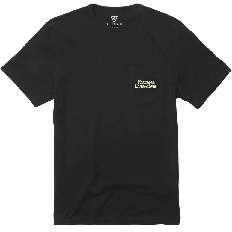 Φωτογραφία προϊόντος: T-Shirt VISSLA Creators Classic Organic Pkt Black Ανδρικό