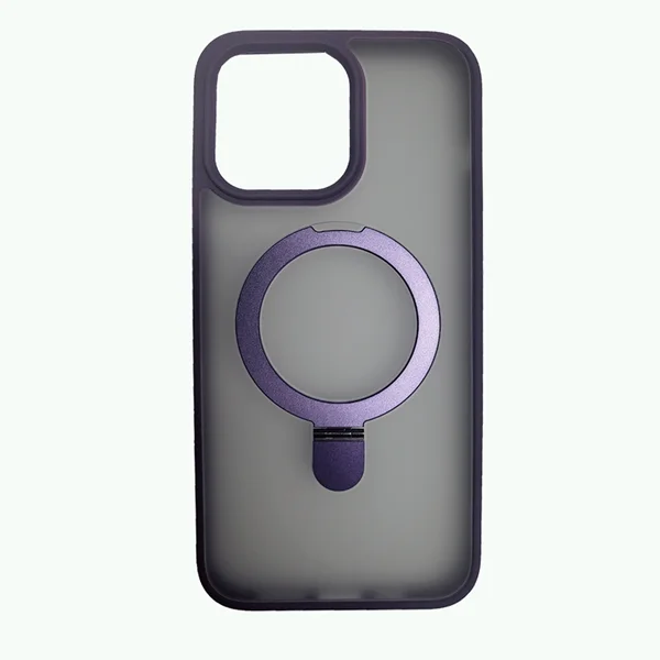 Φωτογραφία προϊόντος: Vivid Magsafe Ring Stand Case Apple iPhone 15 Pro Purple