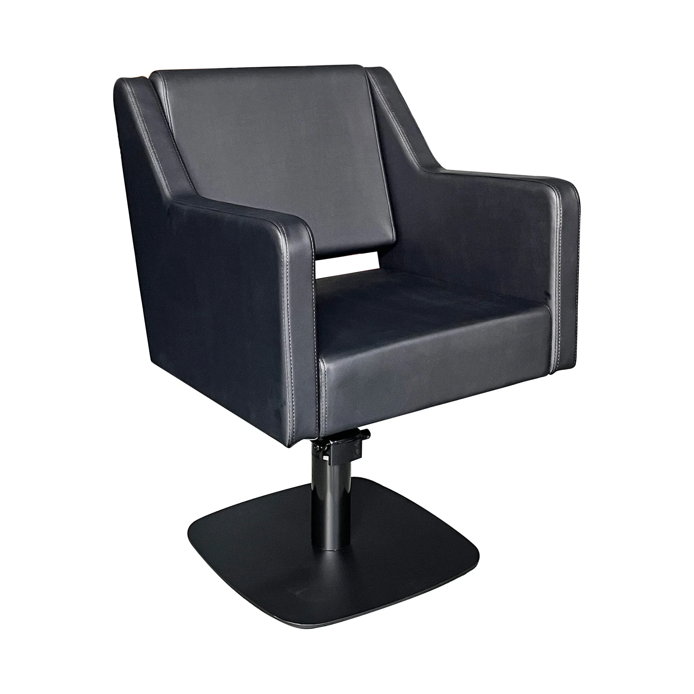 Φωτογραφία προϊόντος: Salon Pro Economy Styling Chair Rose with Black Base 6535 by GL