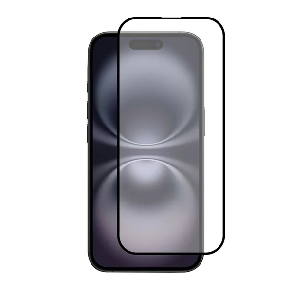 Φωτογραφία προϊόντος: Vivid Full Face Tempered Glass Apple iPhone 16 Plus Black