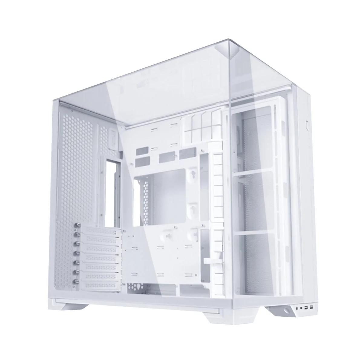 Φωτογραφία προϊόντος: Lian Li O11 Vision Compact White - White EATX(under 280mm)/ATX 2 top panels 360AIO Tower PC Case