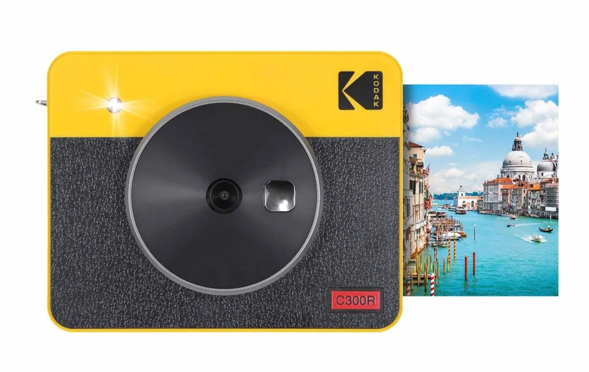 Φωτογραφία προϊόντος: Kodak Mini Shot 3 Retro -Instant Camera & Photo Printer (7.6 x 7.6 cm) iOS & Android BT + 8 Sheets