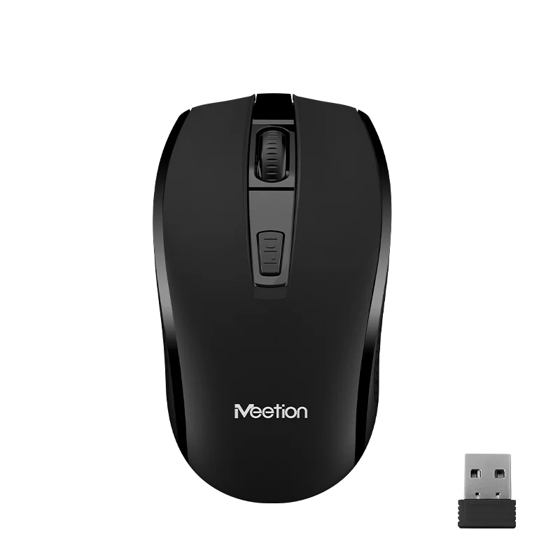 Φωτογραφία προϊόντος: Ποντίκι Meetion Ασύρματο 2.4G Μαύρο 330349001