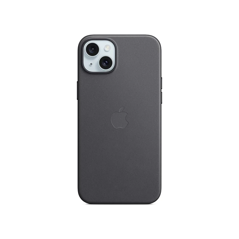 Φωτογραφία προϊόντος: Apple FineWoven Θήκη για iPhone 15 Plus with MagSafe Black (MT423ZM/A)
