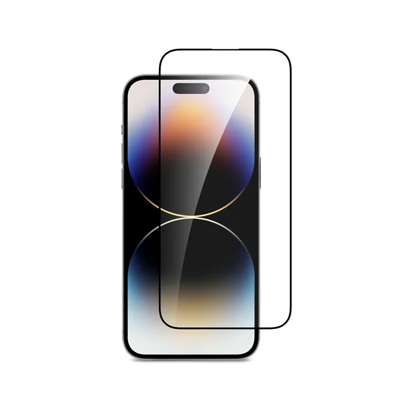 Φωτογραφία προϊόντος: Vivid Full Face Tempered Glass Apple iPhone 15 Pro Max Black