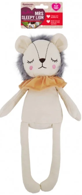 Φωτογραφία προϊόντος: Rosewood Κυρία Sleepy Lion παιχνίδι από βελούδινα υλικά 41cm Rosewood