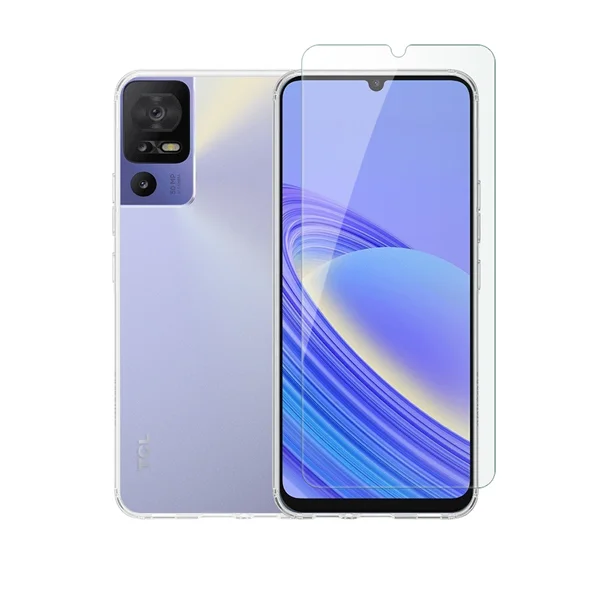 Φωτογραφία προϊόντος: Vivid Set TPU Case + Tempered Glass TCL 40 SE Transparent