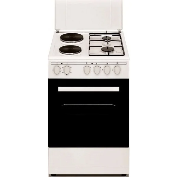 Φωτογραφία προϊόντος: Κουζίνα Arielli C-5060/2GFL 43lt A Π50εκ με Εστίες Ρεύματος και Αερίου Λευκή