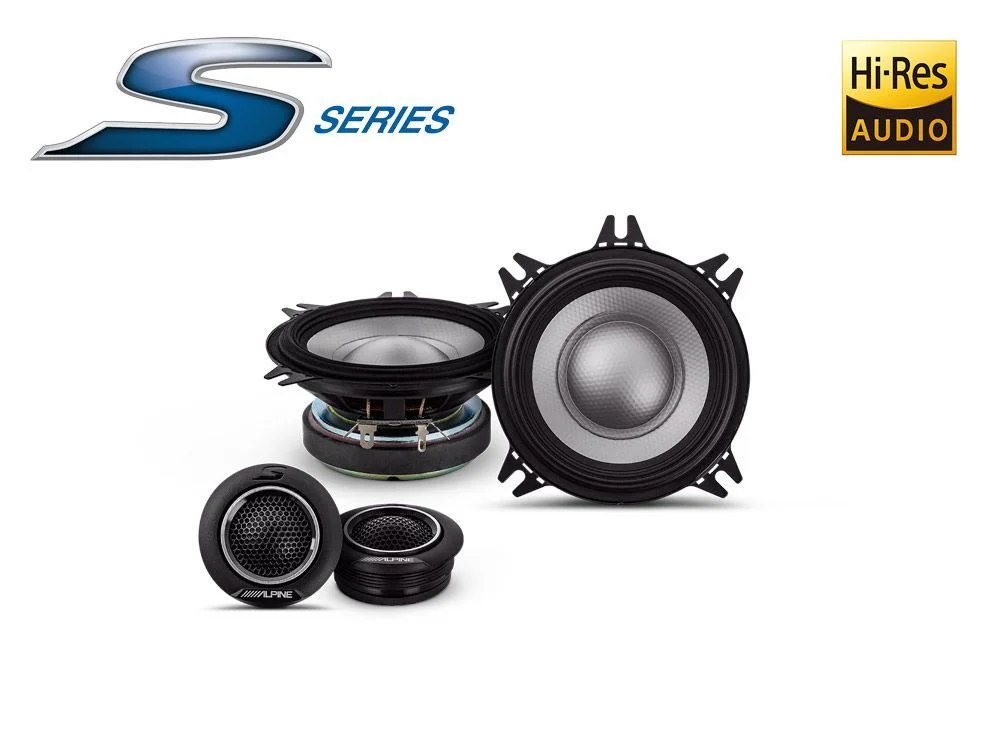 Φωτογραφία προϊόντος: alpine S2-S40C Speakers 4 (10cm) Component 2-Way