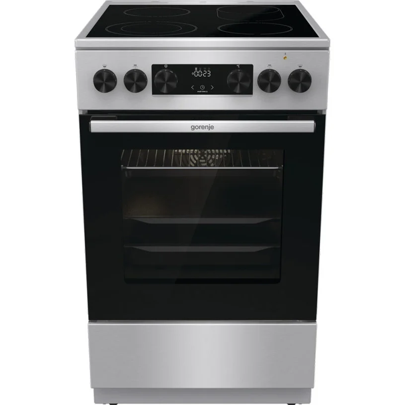 Φωτογραφία προϊόντος: Κουζίνα Gorenje GECS5C70XA 70lt Α με Κεραμικές Εστίες Π50εκ. Inox