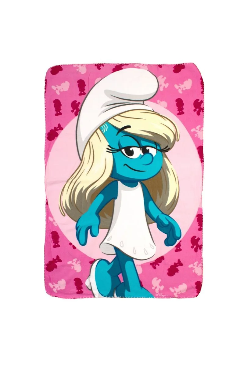 Φωτογραφία προϊόντος: Κουβέρτα Fleece Peyo Smurfs 12 100X140 Pink 100% Polyester