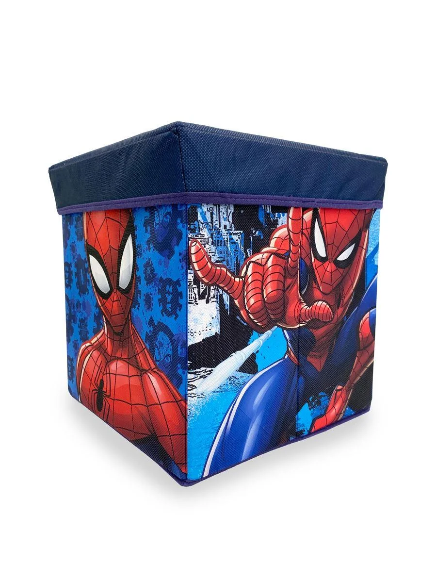 Φωτογραφία προϊόντος: Κουτί-Σκαμπό Marvel Spider-Man 09 30X30X30 Blue 100% Polyester