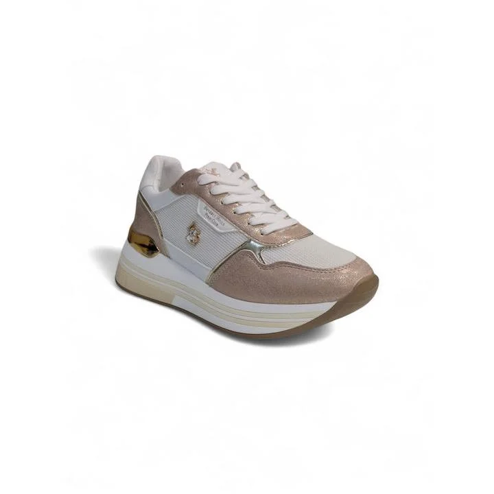 Φωτογραφία προϊόντος: Γυναικεία Sneakers Beverly Hills Polo Club BHW617100 Mendy mix λευκο/χρυσο Λευκό