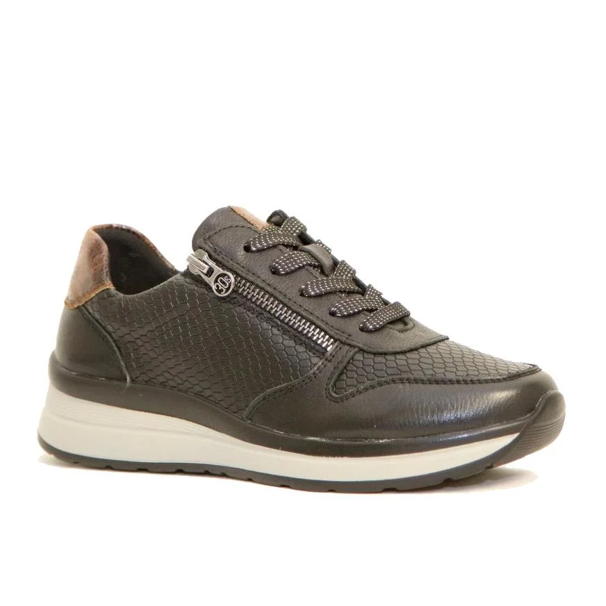 Φωτογραφία προϊόντος: 30s TREINTAS SHOES ΓΥΝΑΙΚΕΙΟ ΑΝΑΤΟΜΙΚΟ ΔΕΡΜΑΤΙΝΟ SNEAKERS ΜΑΥΡΟ L-4272 Μαύρο