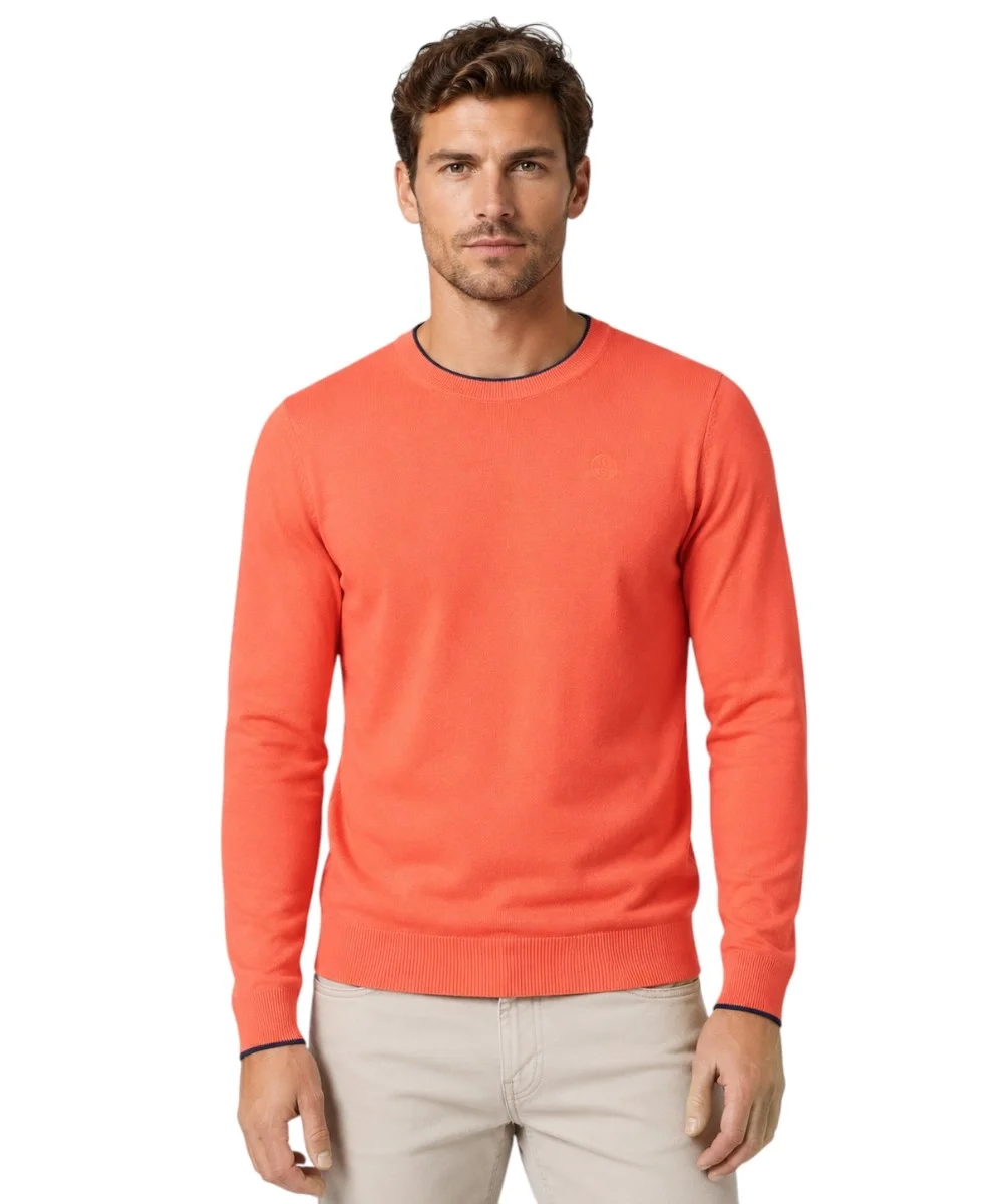 Φωτογραφία προϊόντος: North Sails- Ανδρικό Πουλόβερ Crew-neck sweater 699227-000-0205 Κόκκινο