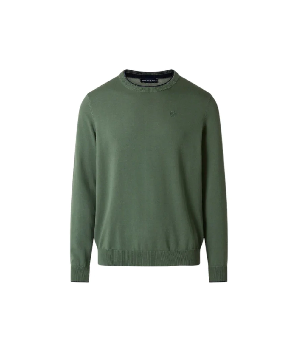 Φωτογραφία προϊόντος: North Sails- Ανδρικό Πουλόβερ Crew-neck sweater 699227-000-0476 Πράσινο